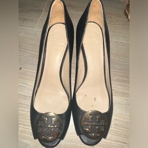 Tory Birch Wedges. Worn twice. Used Like new. Size 7.5